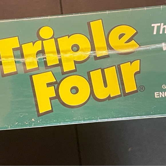 2003 NEW - SEALED IN BOX - Triple Four Card Game - Picture 3 of 3